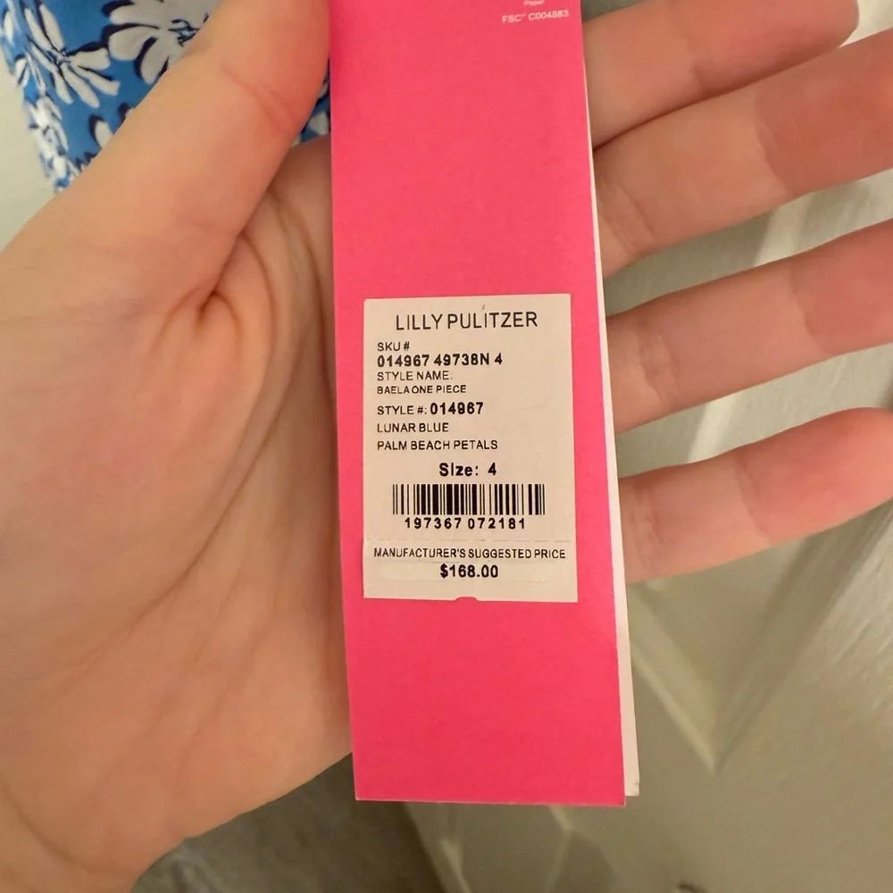 NWT LILLY PULITZER BAELA ONE PIECE - Picture 3 of 3